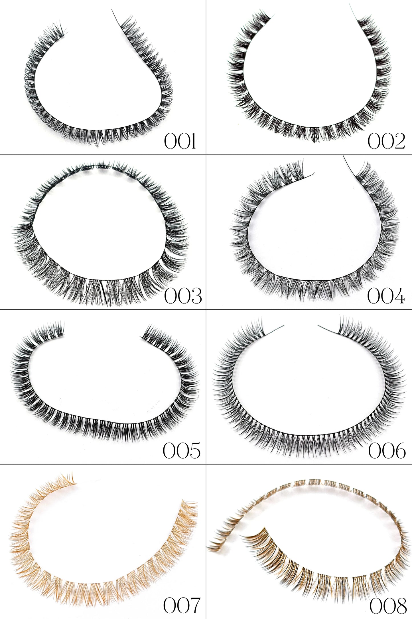 DIY Segmented Ribbons eyelash