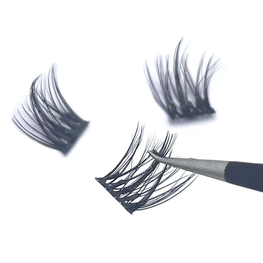 Acrylic Box No Glue Magic Self-Adhesive Eyelashes Extension Wear for About 7 Days With Customized logo Wear Soft and Convenient