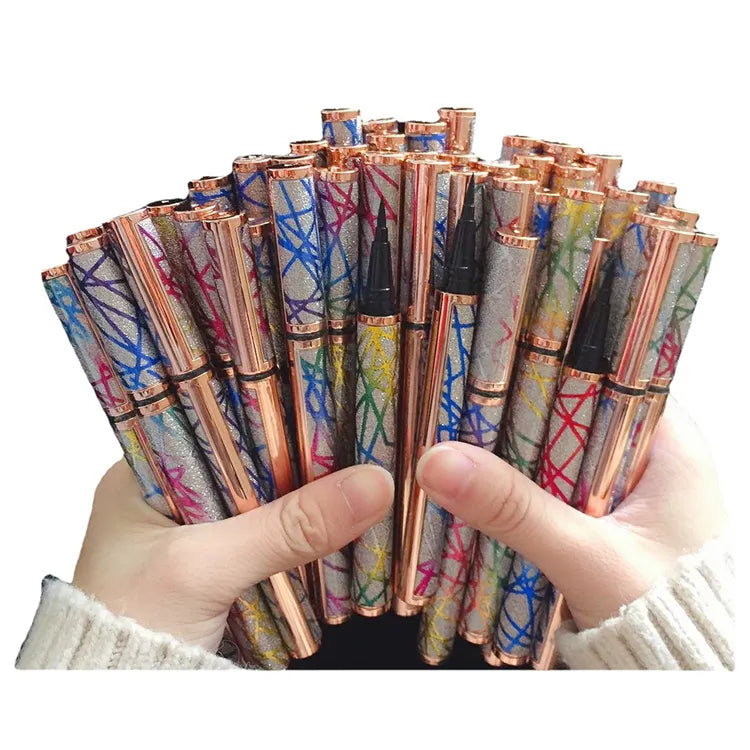 Wholesale Adhesive-Eyeliner Lash Books With Lashglue Eyeliner Pen Pencil Magnetic Glue Eyeliner Stickers Container