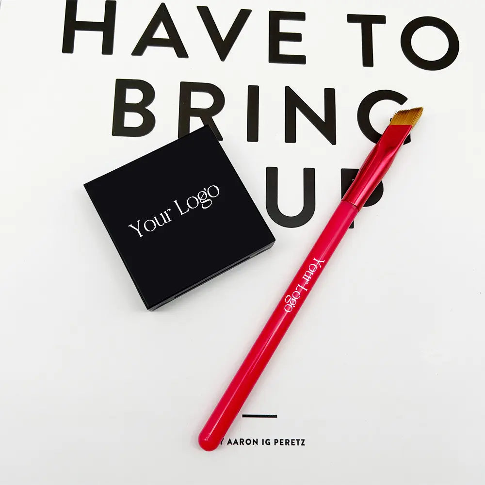 Amazing Product! Water Soluble Eyebrow Powder and Eyebrow Brush for Wild Brows
