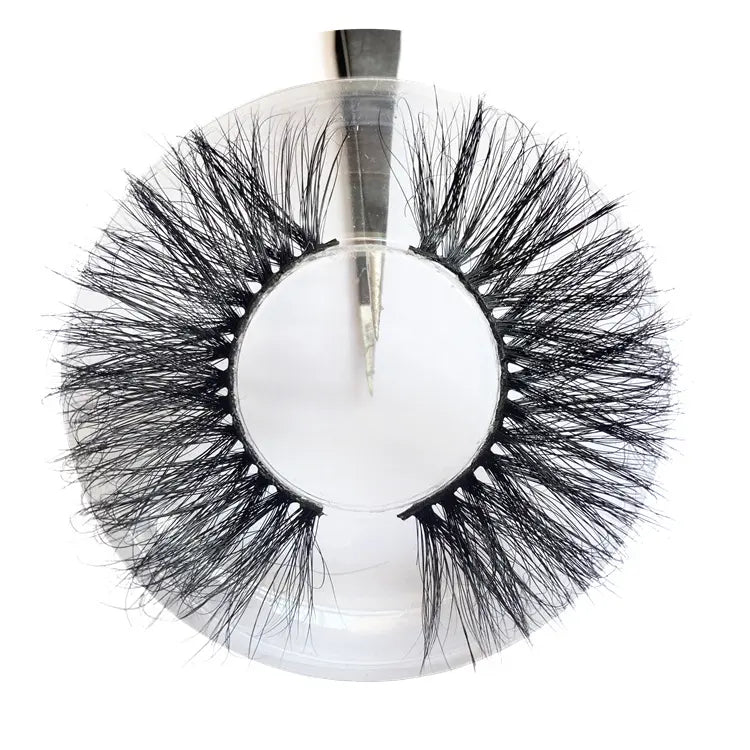 Wholesale 20mm Super Fluffy Eye Lashes 20Mm Mink 3D Lashes Volume 16Mm-20Mm Natural Strip Mink Lashes