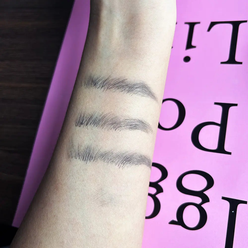 Amazing Product! Water Soluble Eyebrow Powder and Eyebrow Brush for Wild Brows