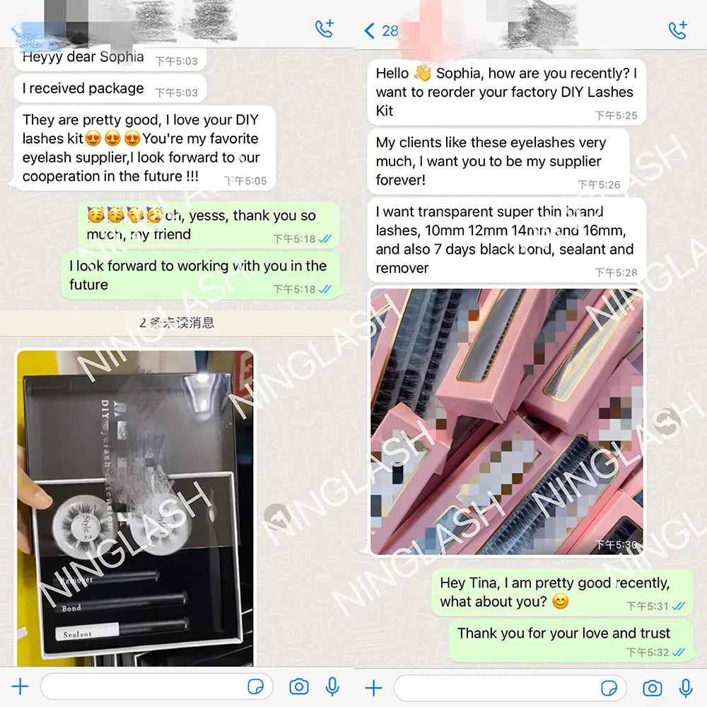 Best Black Eyelash Bond and Seal Diy Lash Glue Mascara Soft Individual Diy Cluster Eyelashes Extensions