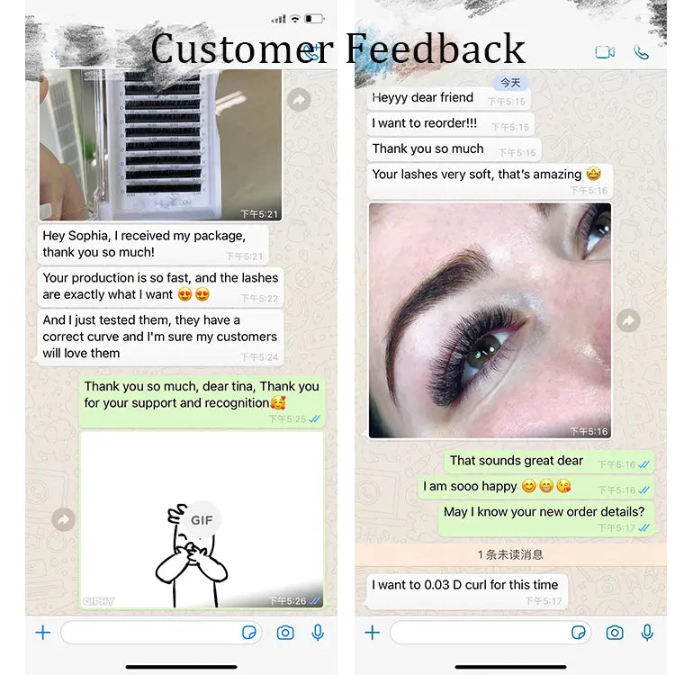 Fast Delivery Your Own Brand One by One Deep Black Classic Lash,Synthetic Lashes Private Label Lash Extensions Vendor