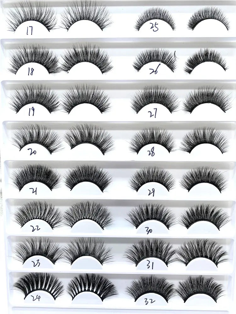 Make up 5D Posticos Kit Cilios Magnetic Liquid Eyeliner Magnetic Eyelashes Tray Set Vendor