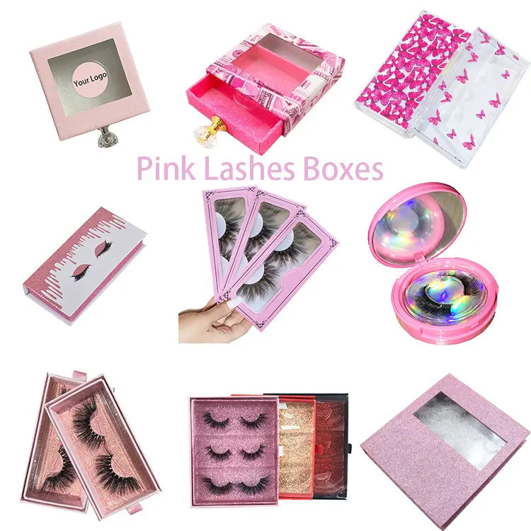 2021 3D Natural Eyelashes Wholesale Real Eyelashes Mink 5D Paper Lashbox Packaging Vendor