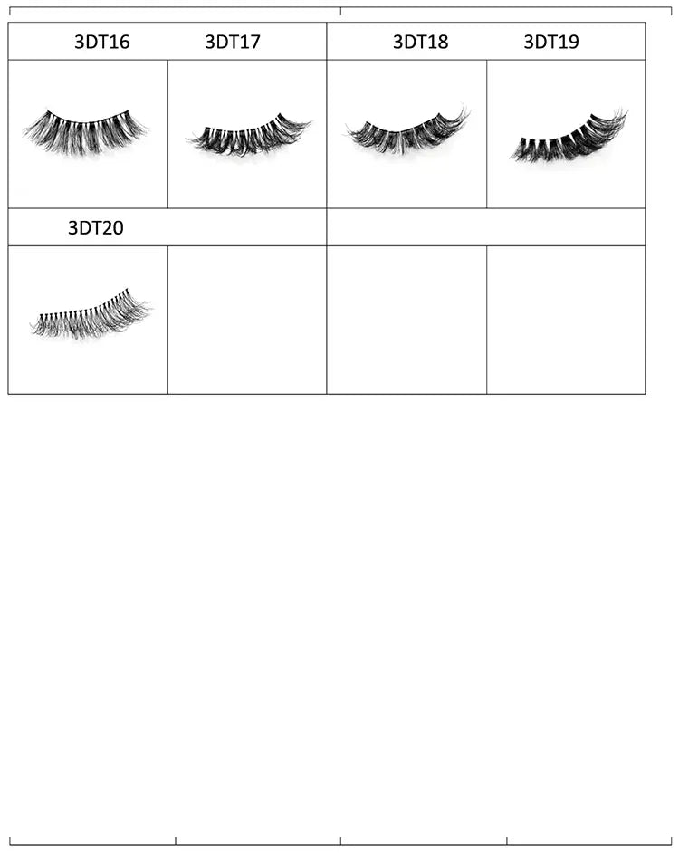 Lash Brands Choose Clear Band Wispy 100% Human Hair Lashes Volume Reusable Natural False Human Hair Eyelashes