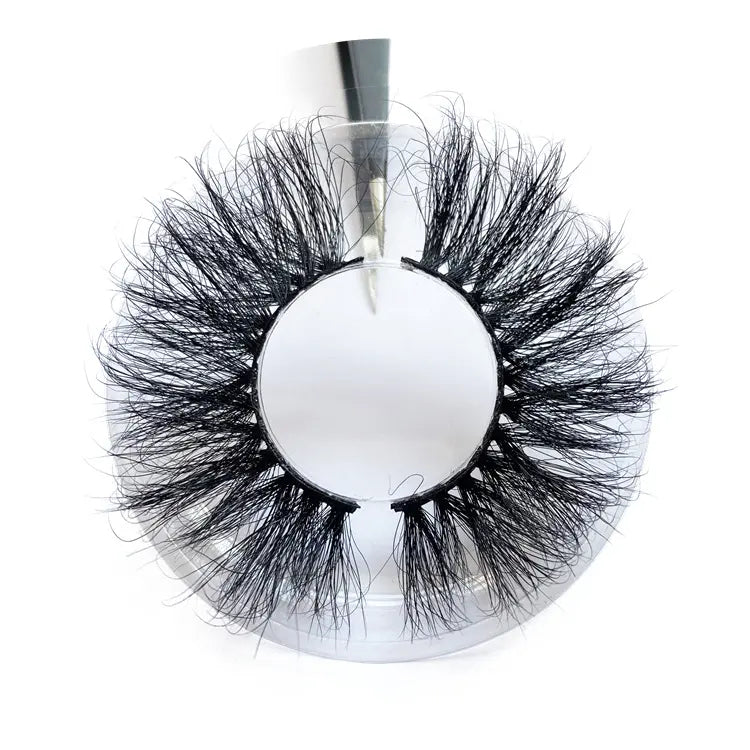 Wholesale 20mm Super Fluffy Eye Lashes 20Mm Mink 3D Lashes Volume 16Mm-20Mm Natural Strip Mink Lashes