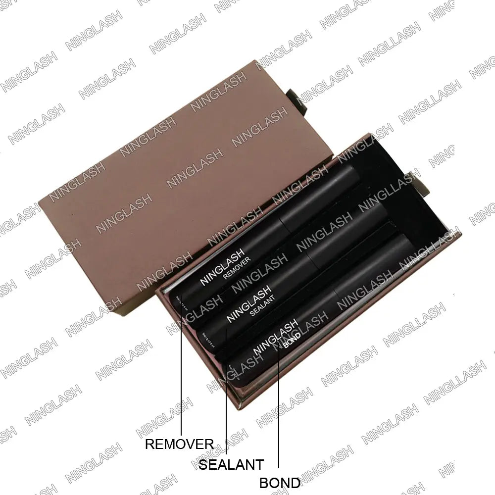 Long Lasting DIY Lash Bond Sealant Remover Kit Water Proof Lash Bond and Seal Kit