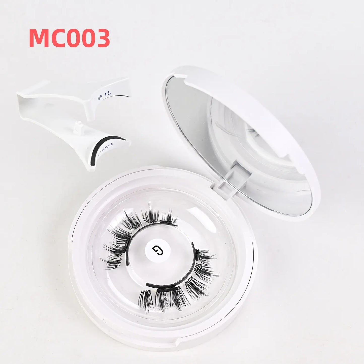 Wispy Vegan Magnetic Lashes with Applicator Reusable Custom logo Magnetic Lashes Kit Private Label