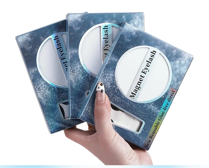 Wholesale High Quality Quantum Soft Magnetic Lashes With Clip Soft Magnet Suck Magnetic Eyelashes Extension Kit