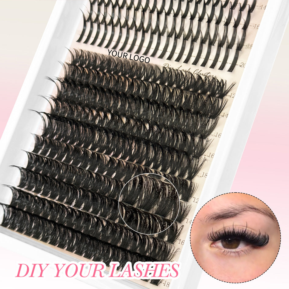 Spikes+ 60D + 100D Cluster Lashes
