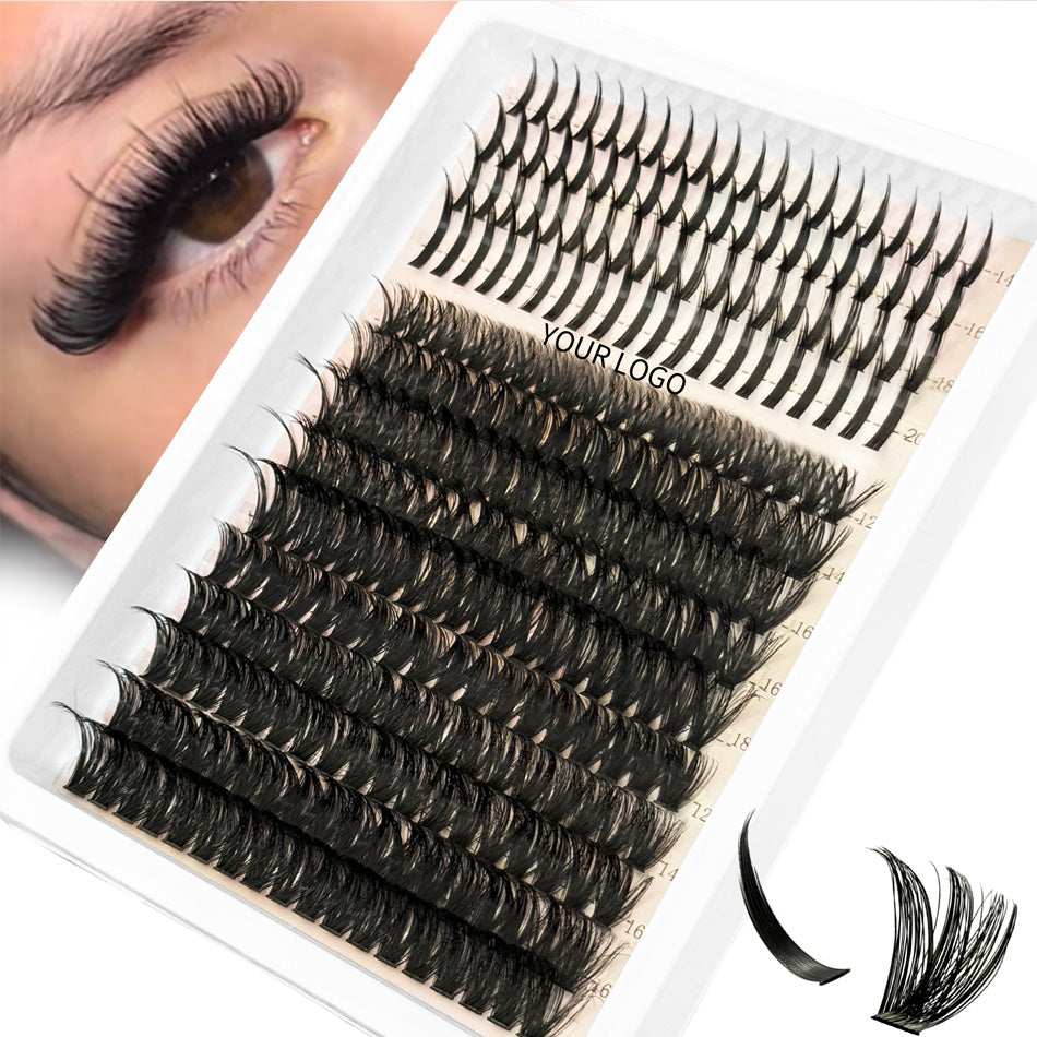 Spikes+ 60D + 100D Cluster Lashes