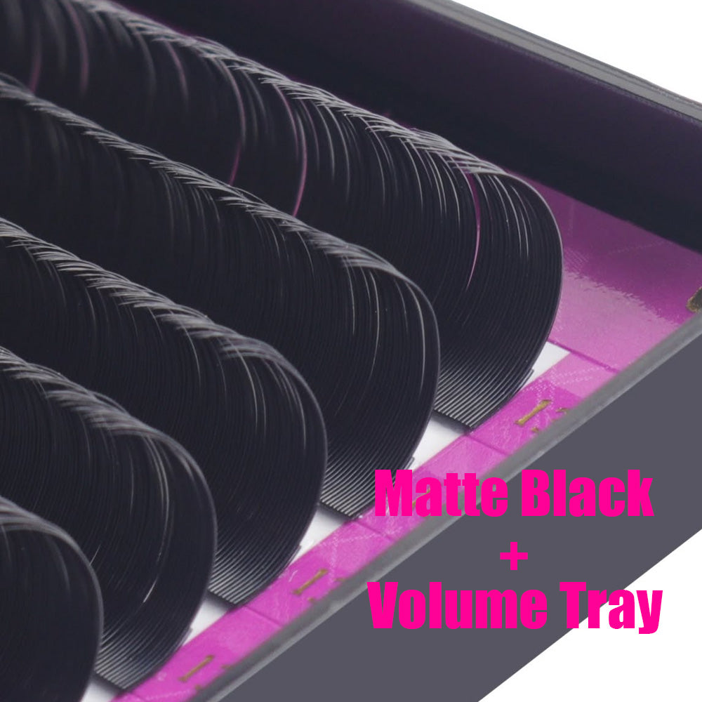Matte Black Cashmere Lash Extensions