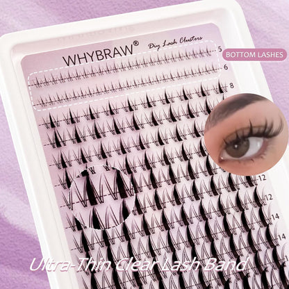 Lower lashes + Fairy Lashes Cluster