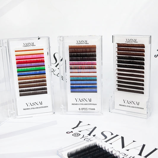 Colored Cashmere Lash Extensions