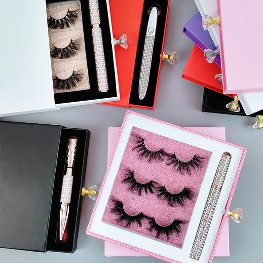 Adhesive-Eyeliner Lash Books