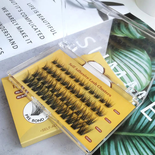 Long Lasting Superfine Band Natural Fan Eyelashes