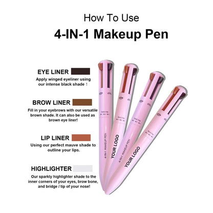 4-in-1 Makeup PenTravel Makeup Pencil