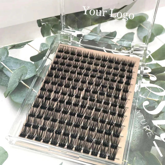 Acrylic Box No Glue Magic Self-Adhesive Eyelashes Extension Wear For About 7 Days