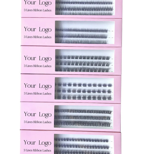 DIY Segmented Ribbons eyelash