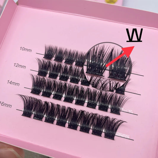 apply no glue bond lashes