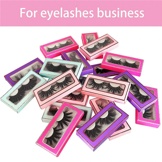 100% Mink Eyelashes  25mm Lashes