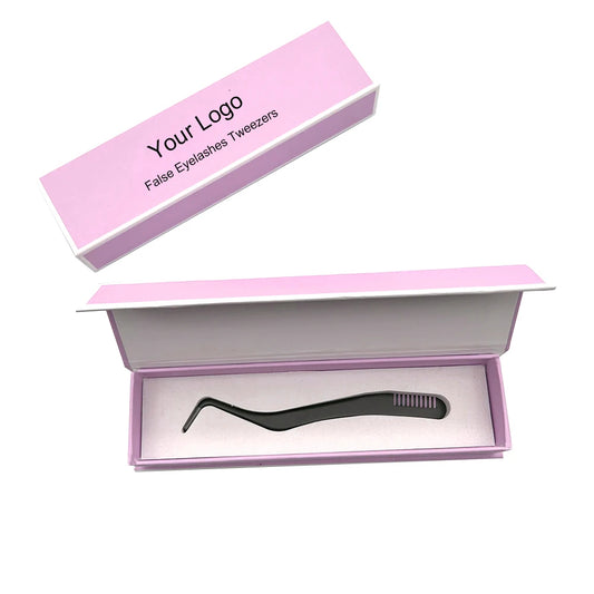 DIY Segmented Eyelashes Extension Tweezers Set