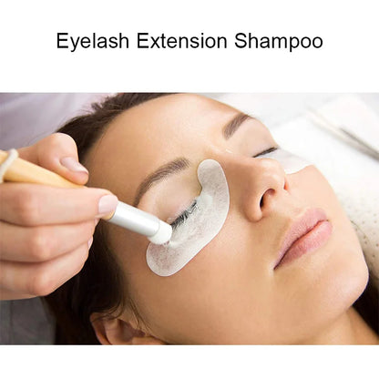 Pink Lash Extensions Cleanser And Brush
