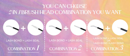 Waterproof 5-7 Days 2 In 1 Lash Adhesive And Sealant For Lash Extensions