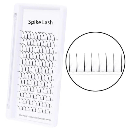 Soft Single Silk Promade Spikes Lash Extensions