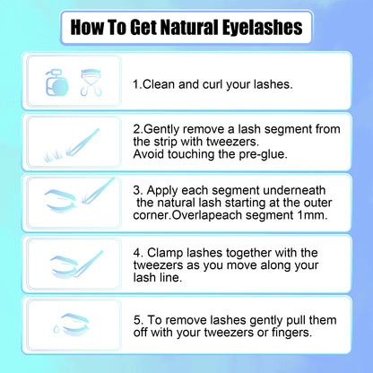 self adhesive lashes