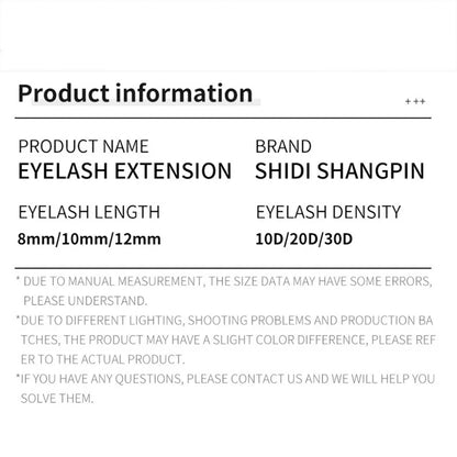 3 Lines 60 Pieces Pre Cluster Lashes