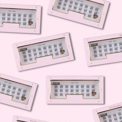 Press On Cluster Lash No Glue Needed Diy Lash