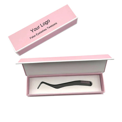 DIY Segmented Eyelashes Extension Tweezers Set