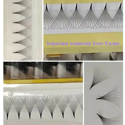 Lashes Short Stem Eyelash Extensions Premade Fans