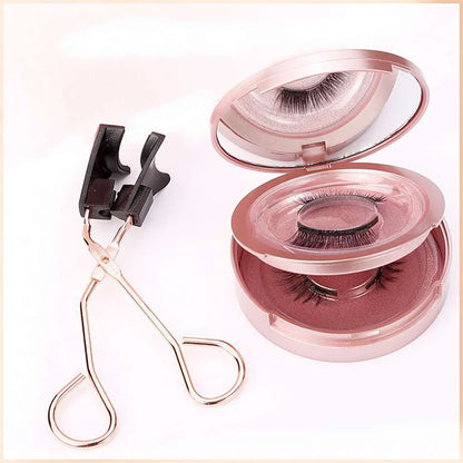 Soft No Glue Magnetic Eyelashes With Tweezers Set