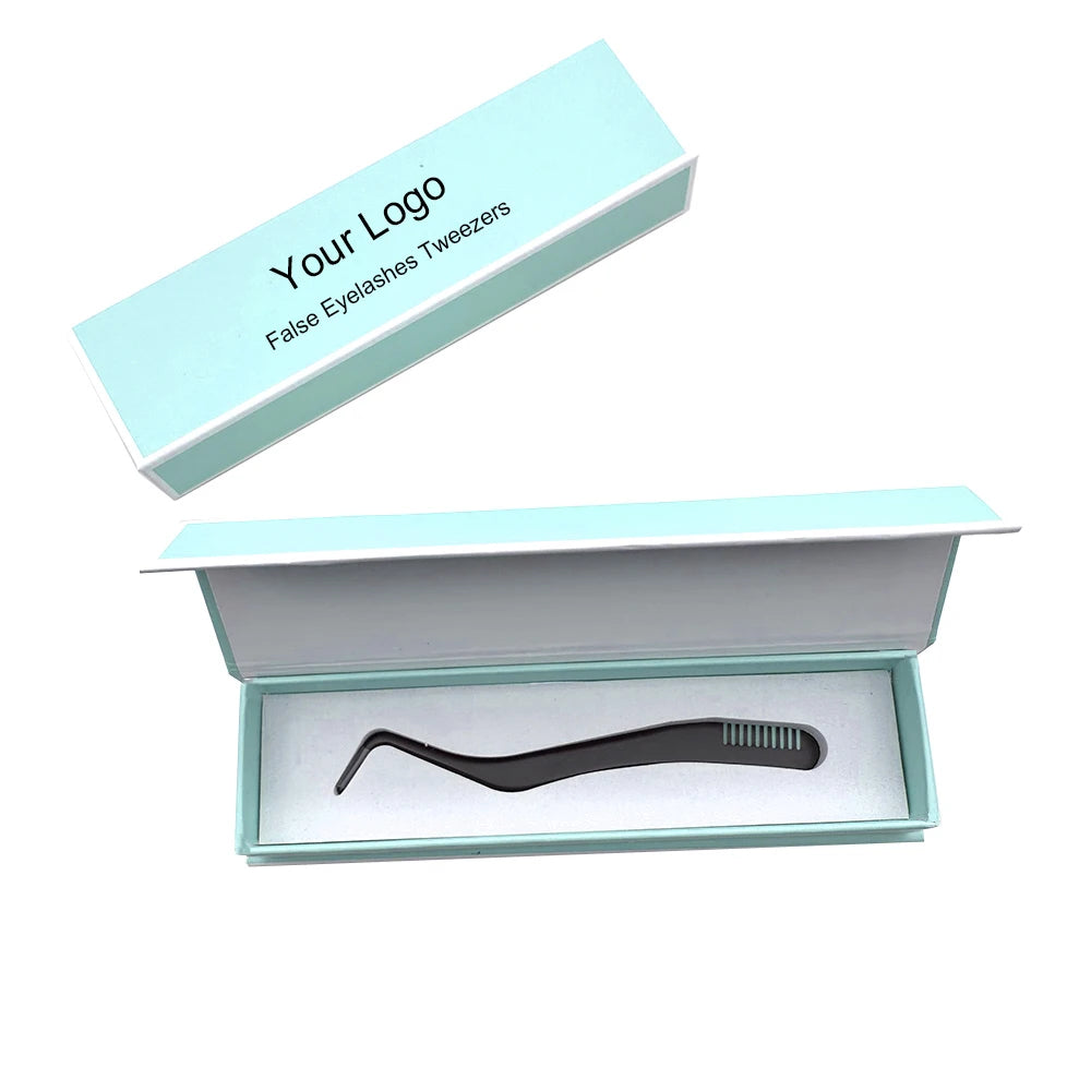 DIY Segmented Eyelashes Extension Tweezers Set