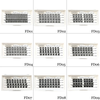 DIY lashes segmented kit