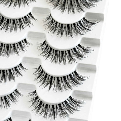 Clear Band Natural Look Strip Lashes