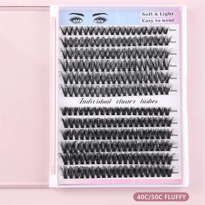 Fluffy  Lashes Extensions Supplies
