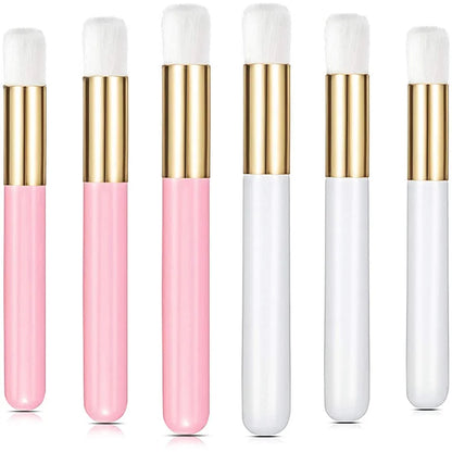 Set Pink Lash Foam Shampoo Brush