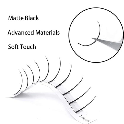 Soft Single Silk Promade Spikes Lash Extensions