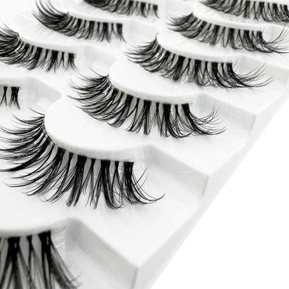 Clear Band Natural Look Strip Lashes