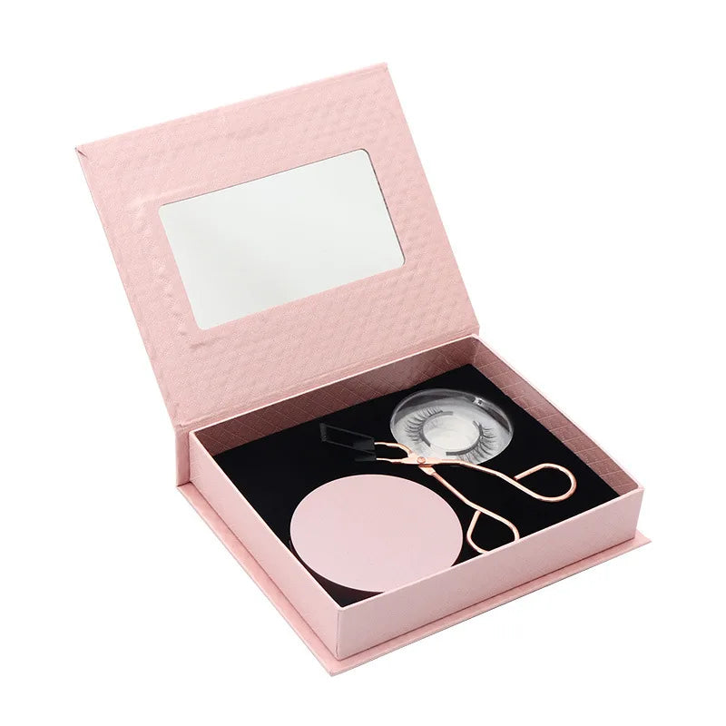 Soft No Glue Magnetic Eyelashes With Tweezers Set