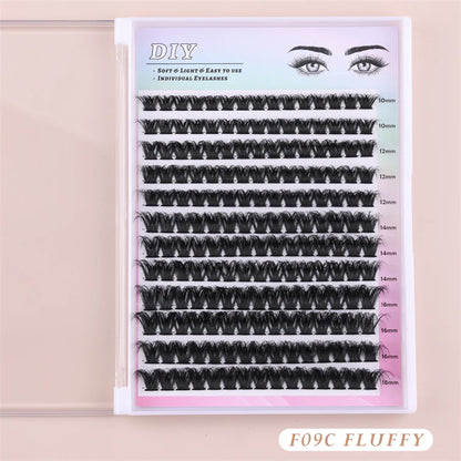 Fluffy  Lashes Extensions Supplies
