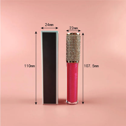 Diamond Lip Gloss Tube Glitter Custom