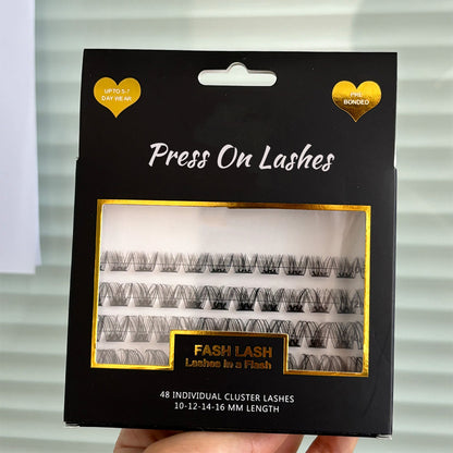 Pre-Cut Segmented Cluster Lashes