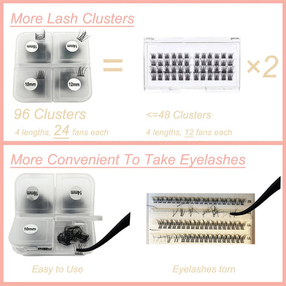 0.03mm DIY Lash Extension Kit
