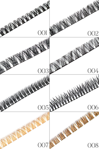 diy cluster lashes extension kit